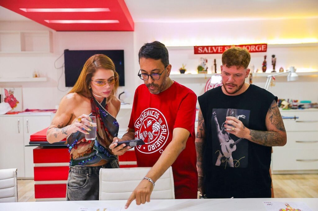 WhatsApp-Image-2025-01-17-at-23.22.34-2-1024x682 Thaís Vasconcellos e Ferrugem vibram com estreia no Salgueiro: ‘Sonho de menina realizado'